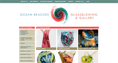 Desktop Screenshot of oceanbeachesglass.com