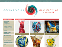 Tablet Screenshot of oceanbeachesglass.com